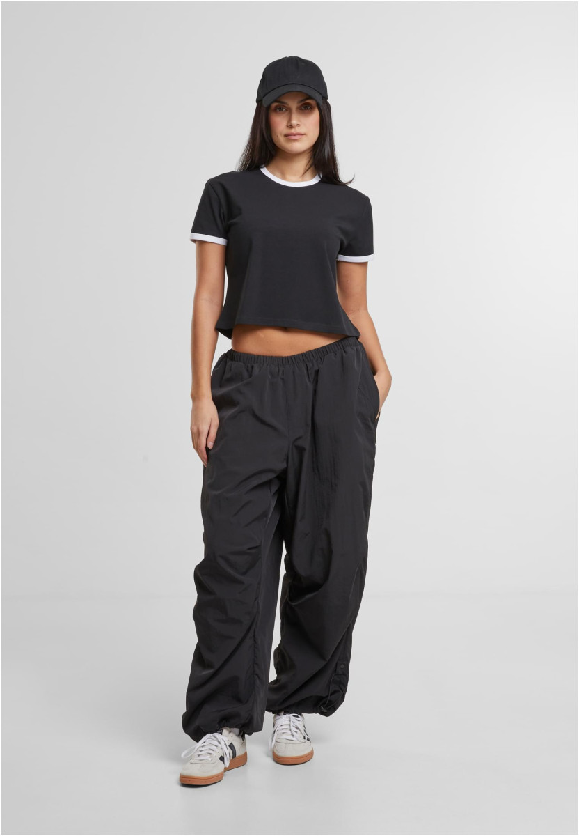 Ladies Contrast Retro T-Shirt
