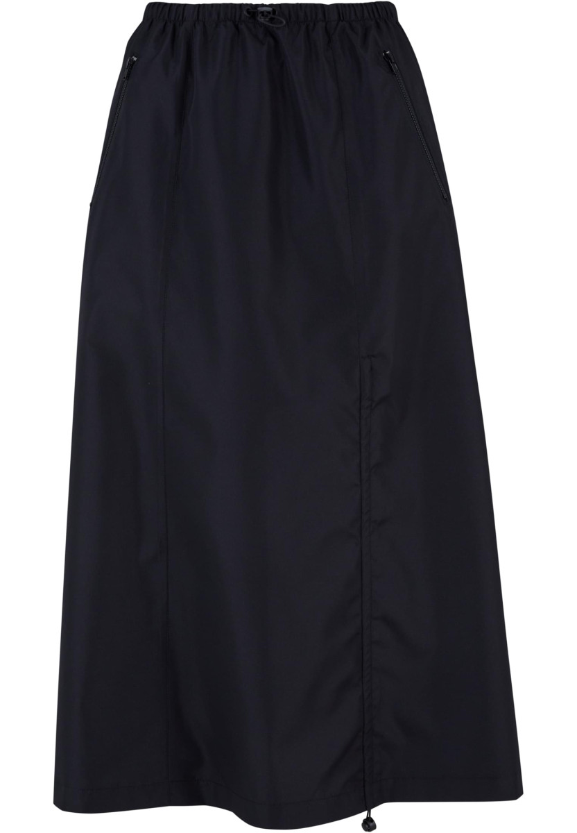 Ladies Ripstop Parachute Midi Skirt