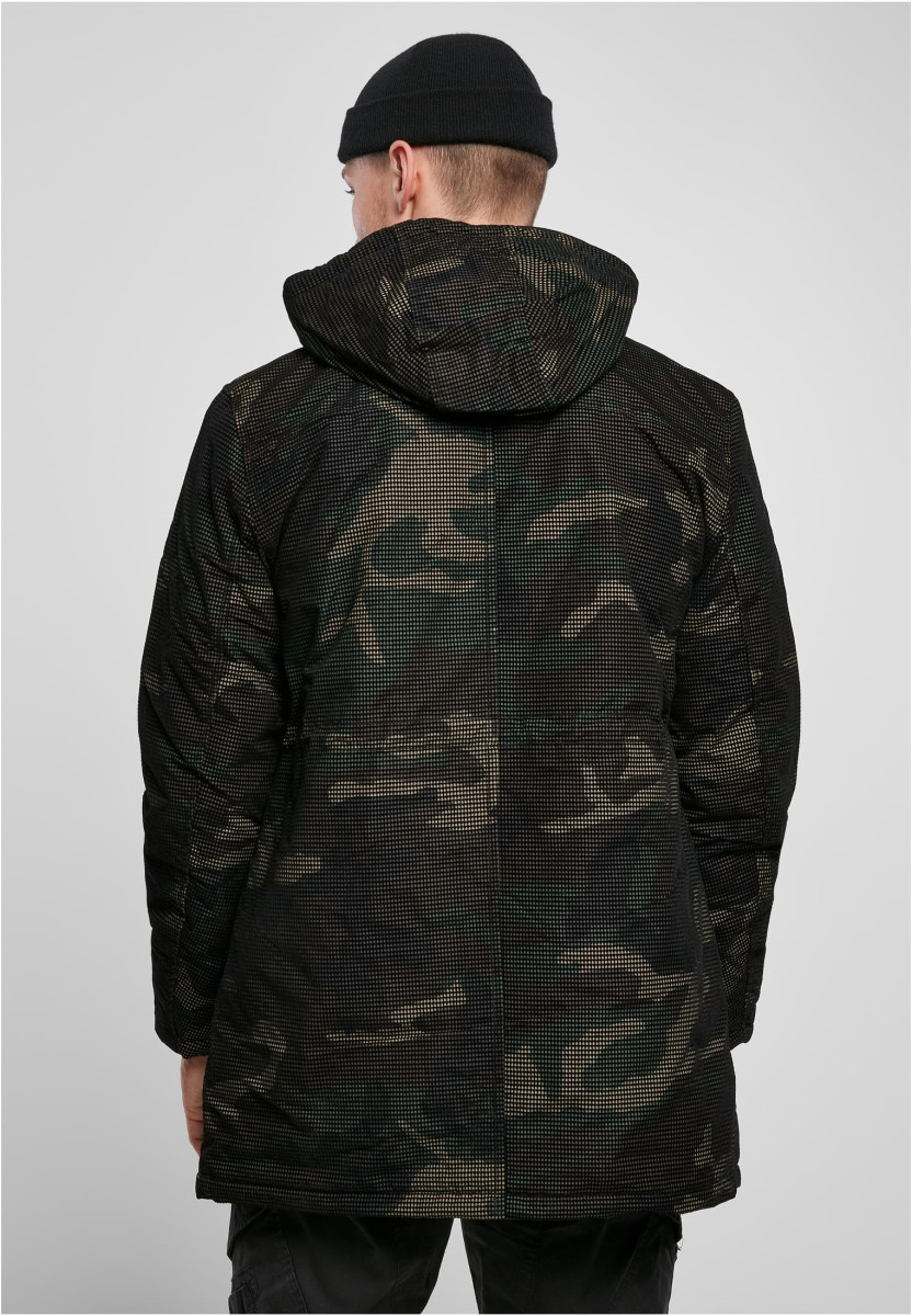 Grid-Camo Parka