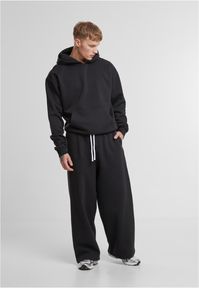 Fluffy Wide Leg Trackpants