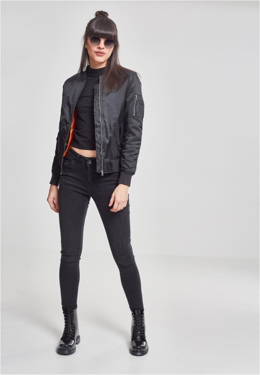 Ladies Basic Bomber Jacket