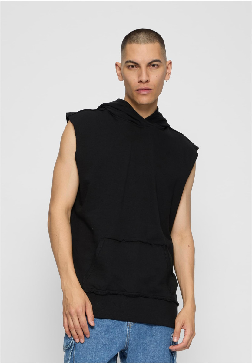 Open Edge Sleeveless Hoody