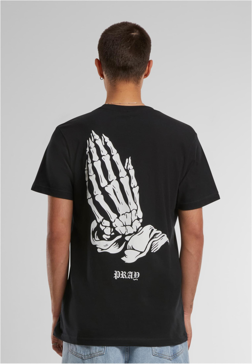 Pray Skeleton Hands Tee