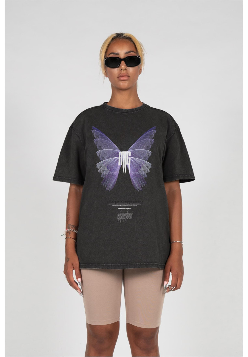 Ladies METAMORPHOSE V.6 Acid Washed Heavy Oversized Tee