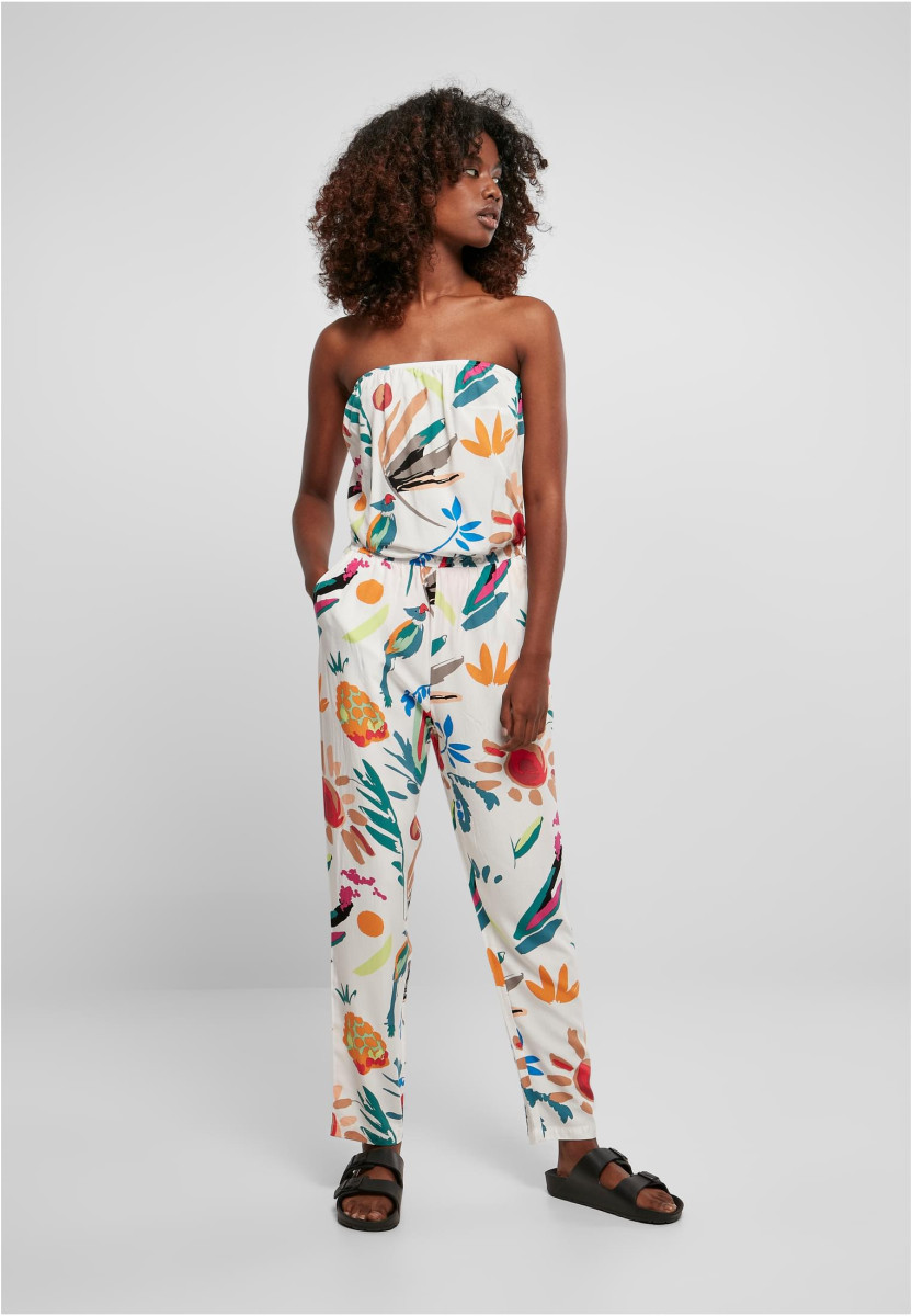 Ladies Viscose Bandeau Jumpsuit