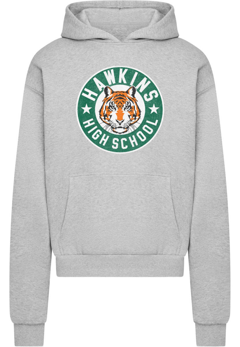 Stranger Things Hawkins Tigers Heavy Oversize Hoody