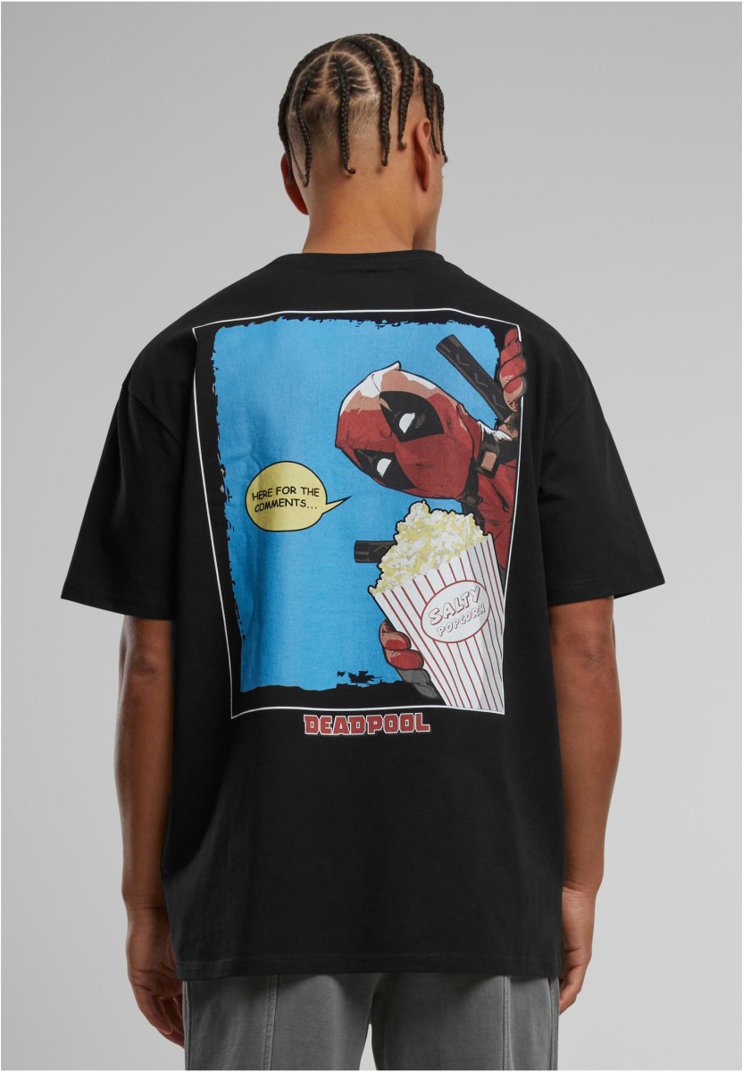 Deadpool Salty Popcorn Heavy Oversize Tee