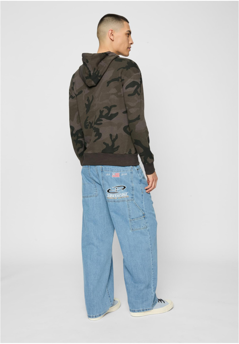High Neck Camo Hoody