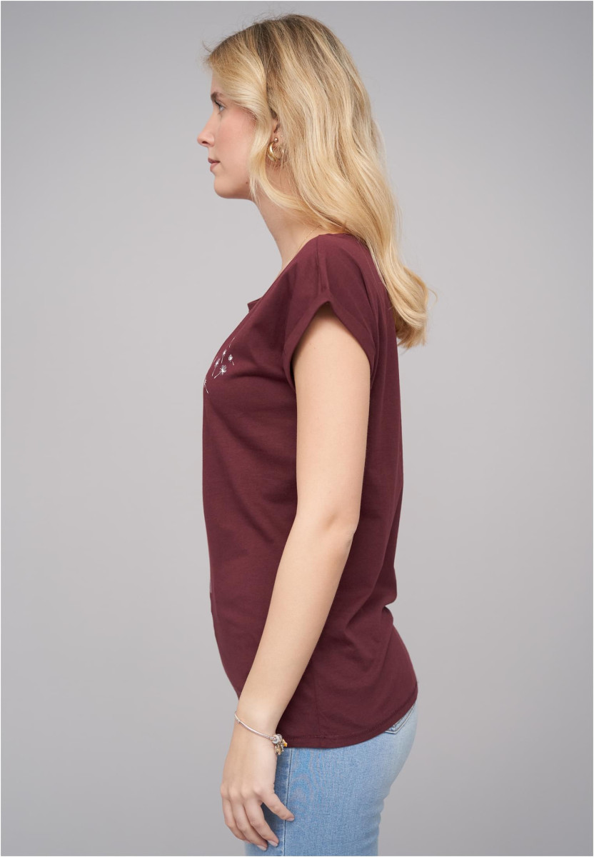 Ladies 77 Pusteblume Cherry Tee