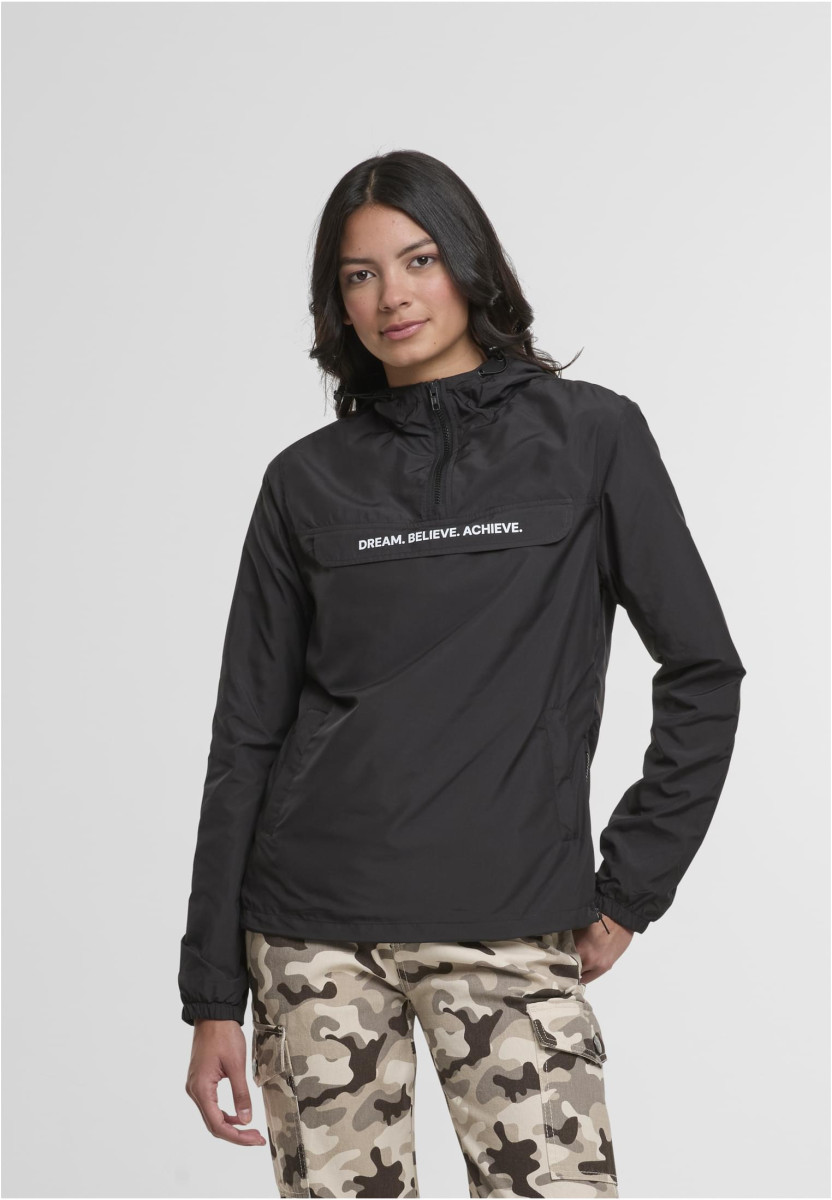 Dream Believe Achieve Ladies Basic Pull Over Jacket