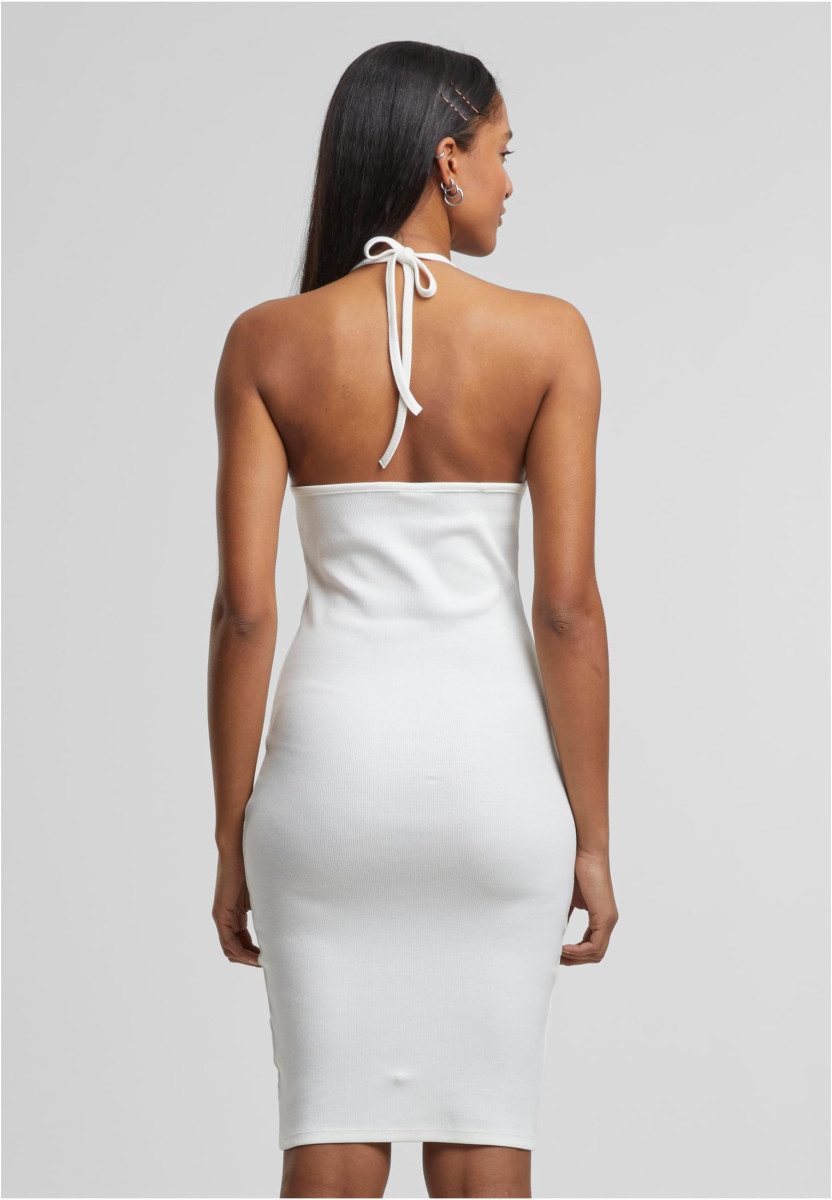 Ladies Rib Jersey Neckholder Dress