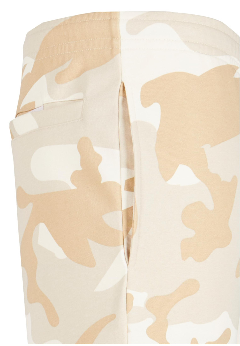 Wide Camo Cargo Sweatpants