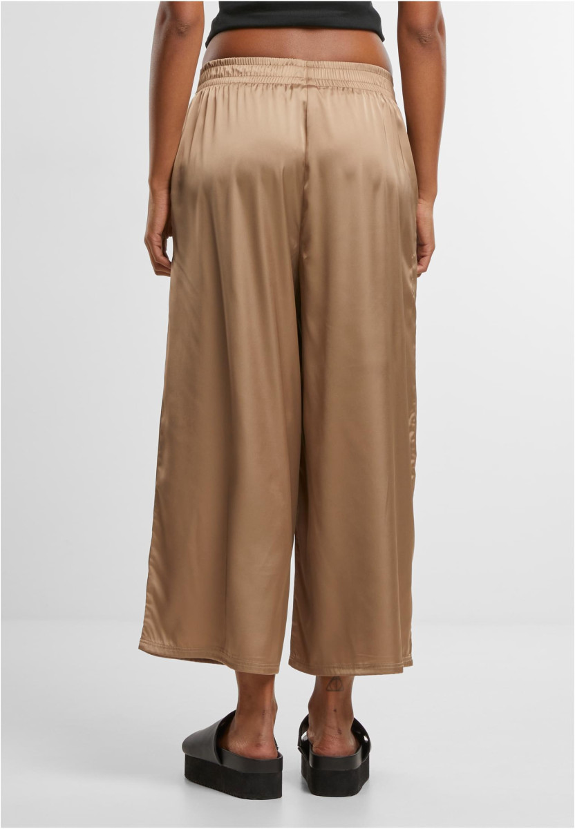 Ladies Satin Wide Leg Culotte