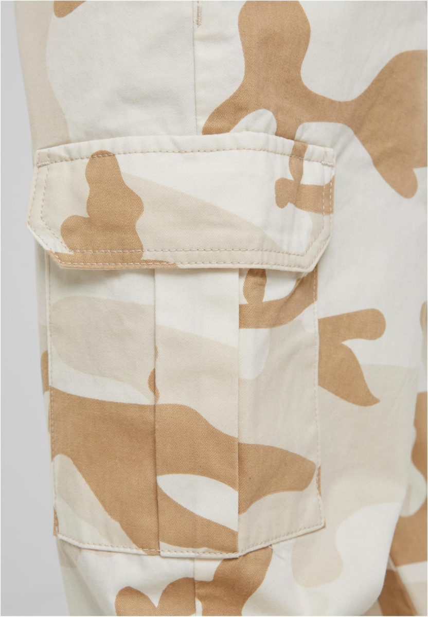 Straight Leg Camo Cargo Pants