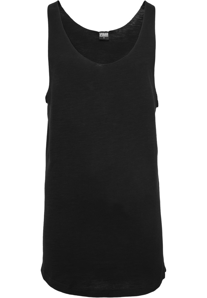 Long Shaped Open Edge Loose Tank