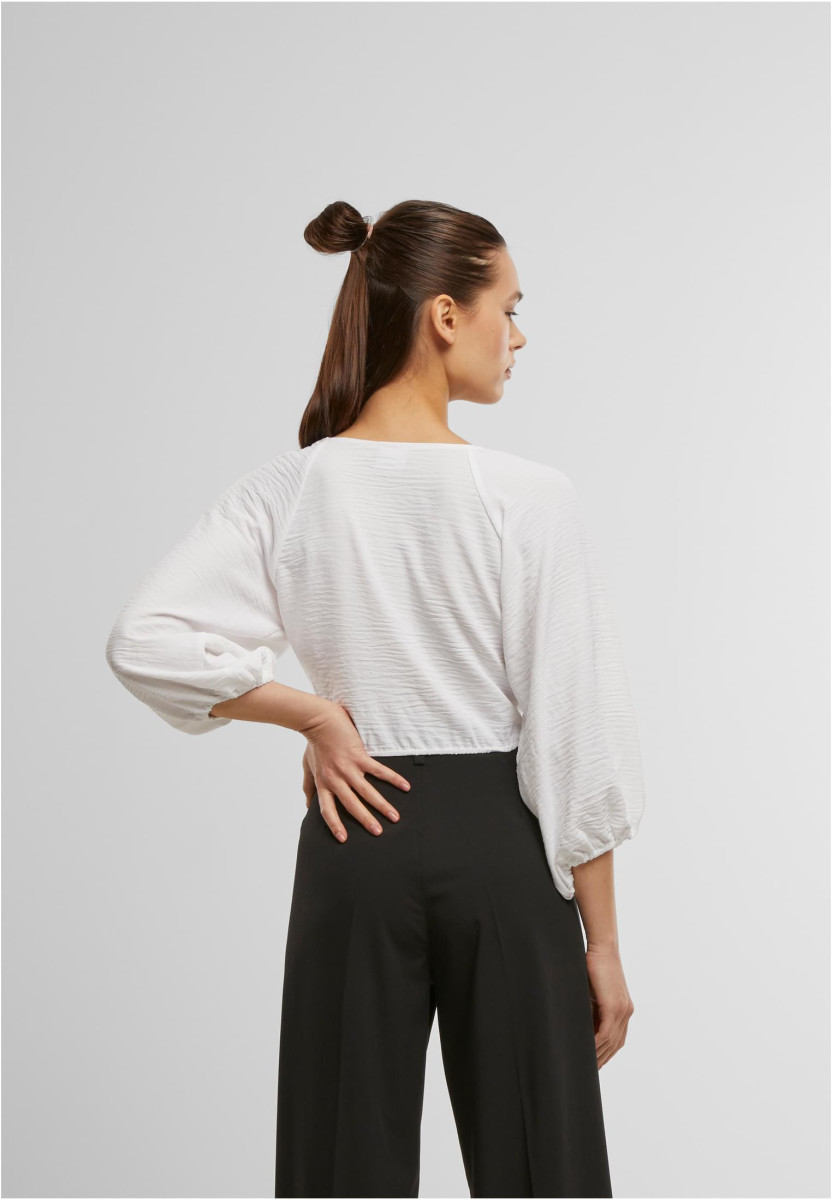 Ladies Structured Knotted Blouse