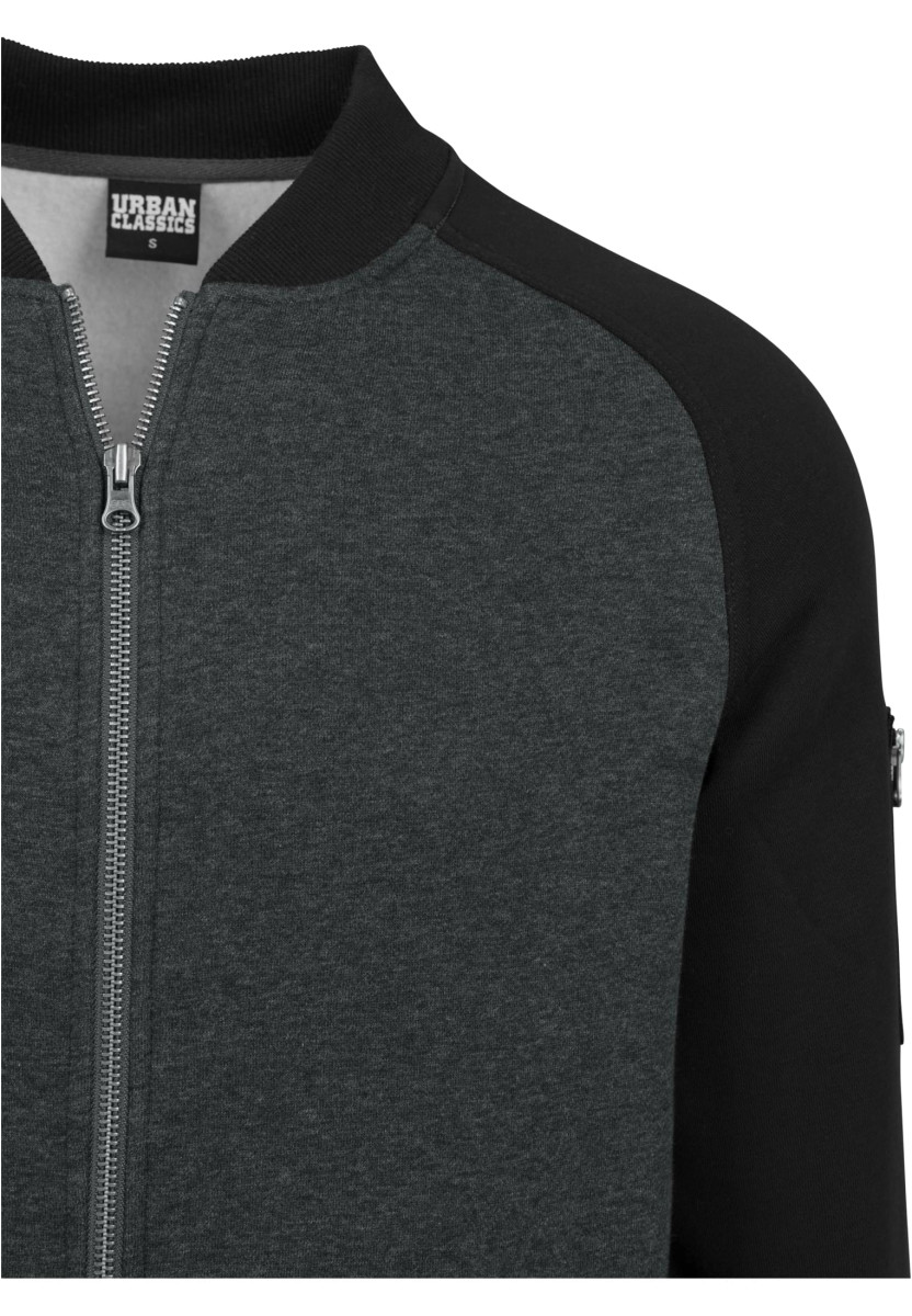 2-Tone Raglan Sweat Bomber