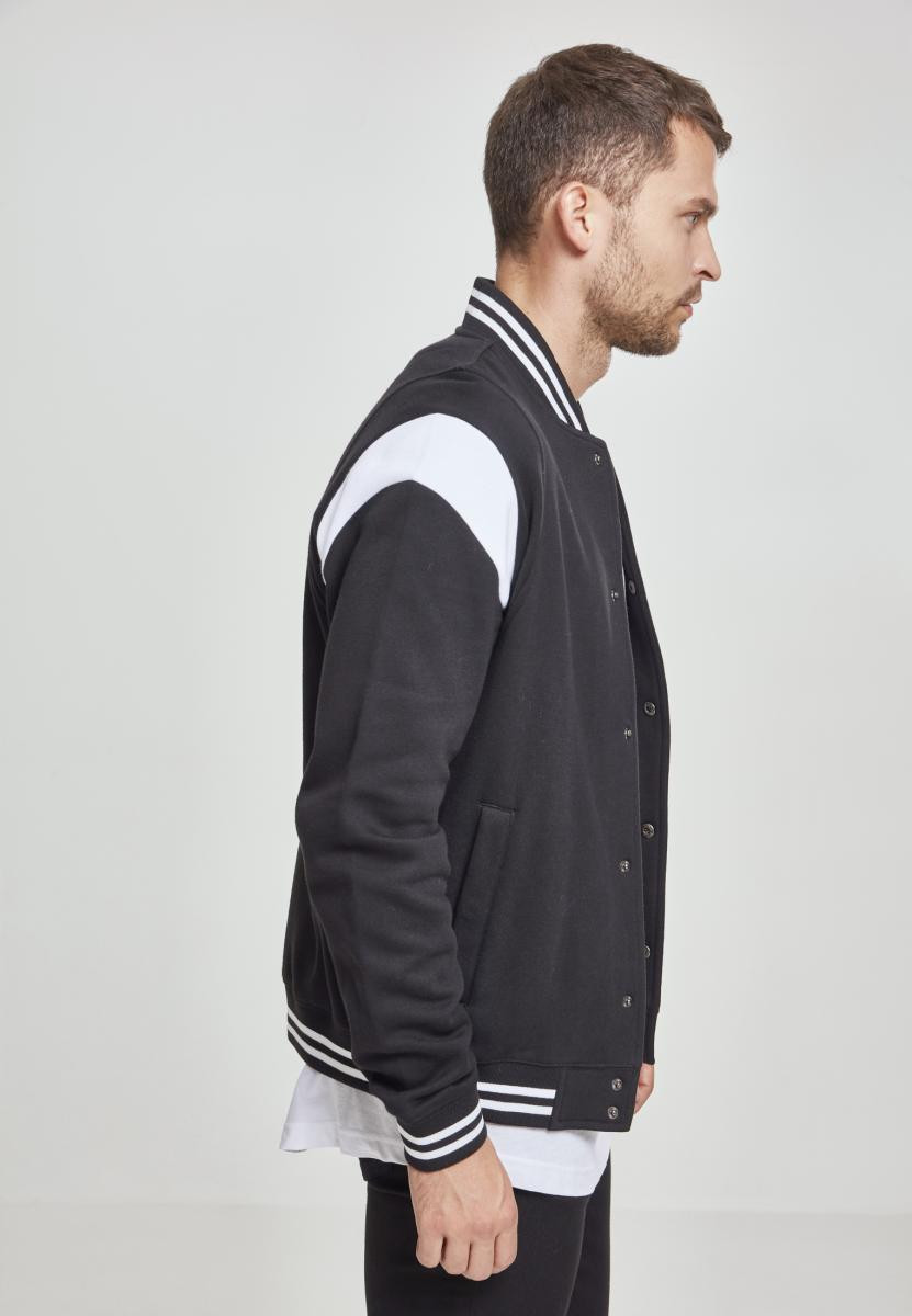 Inset College Sweat Jacket