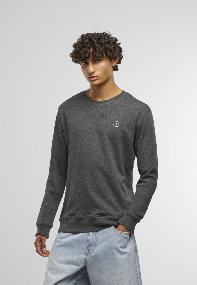 Anchor Sign EMB Light Crew Sweatshirt