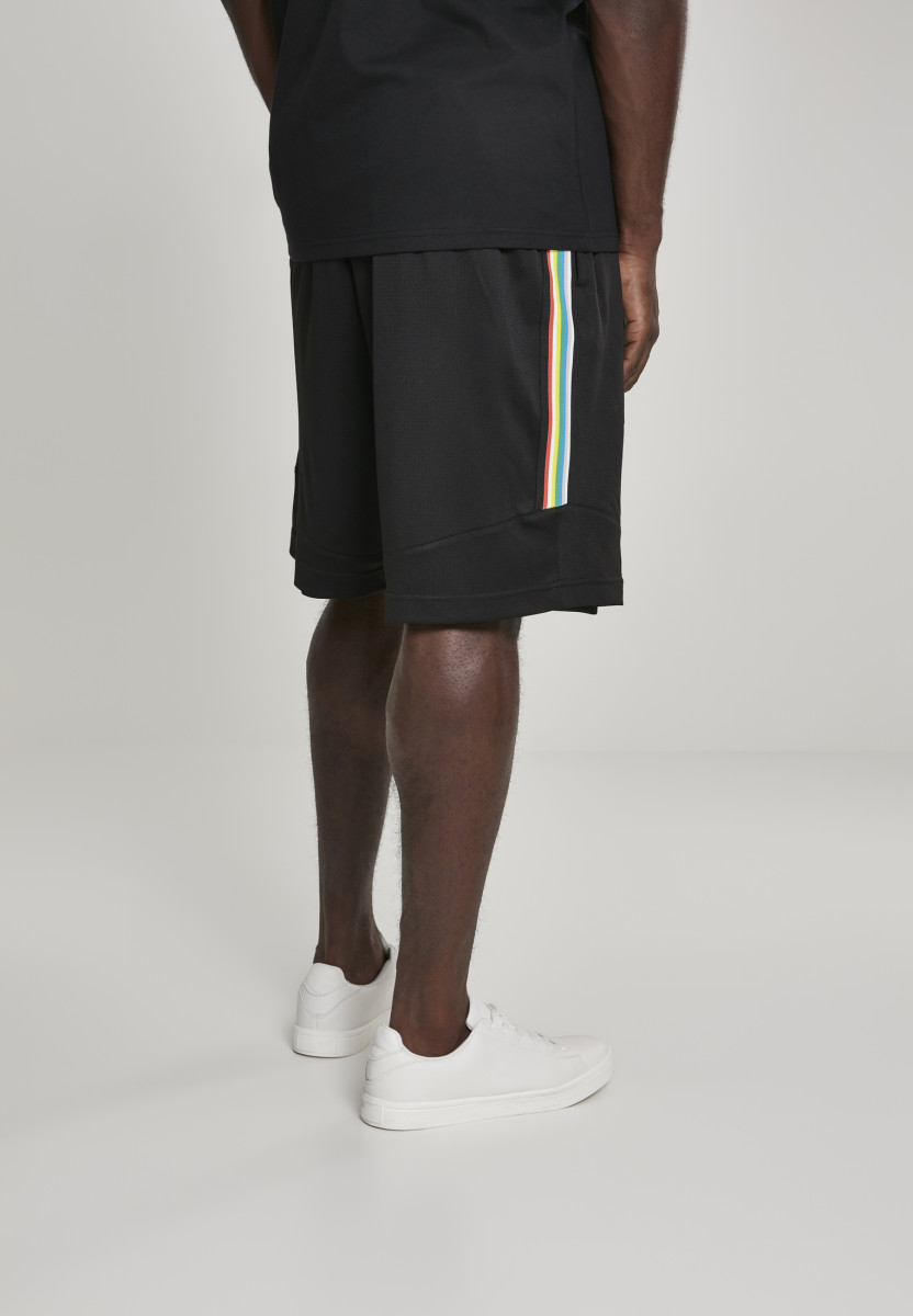 Side Taped Mesh Shorts