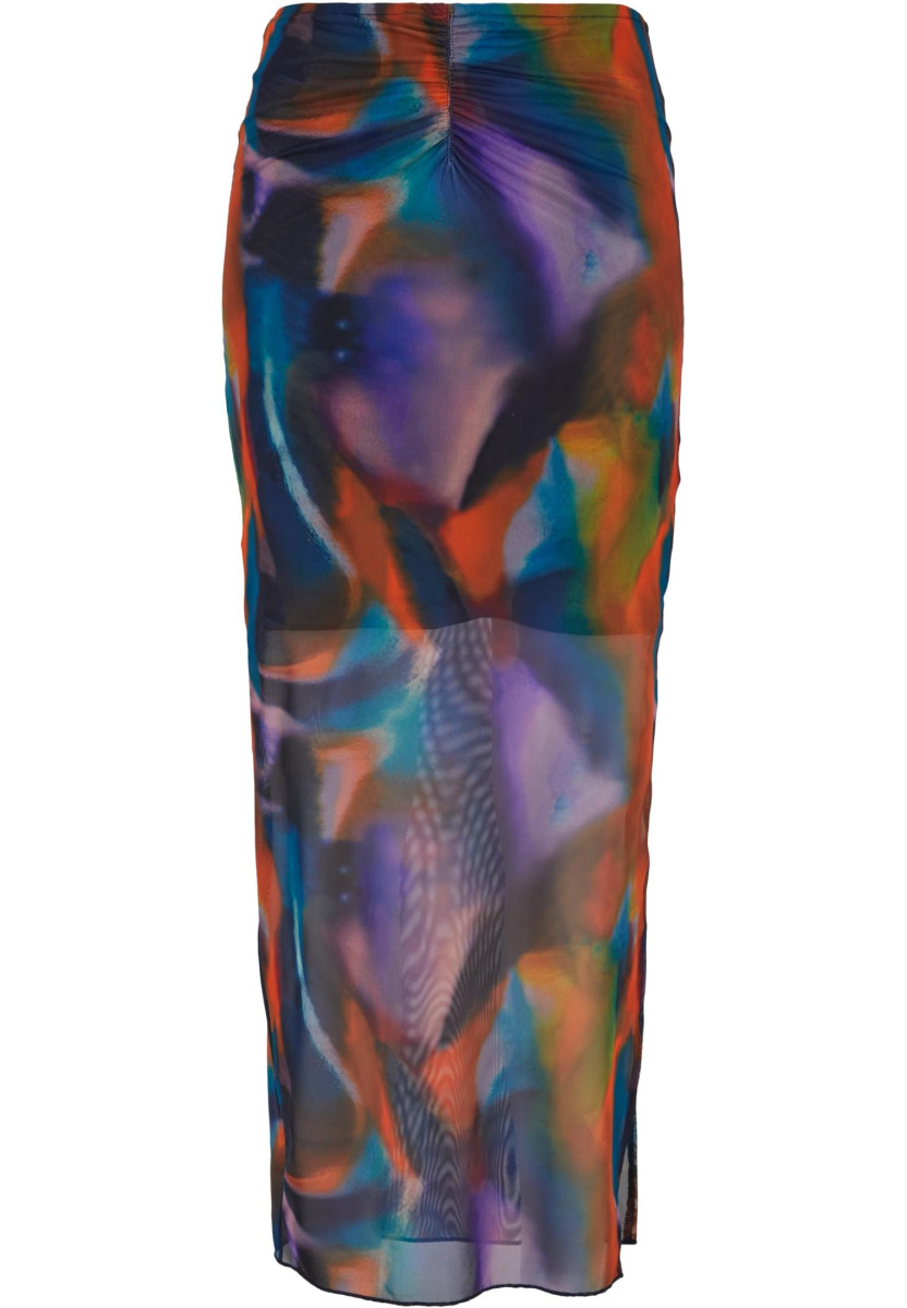 Ladies AOP Mesh Tube Skirt