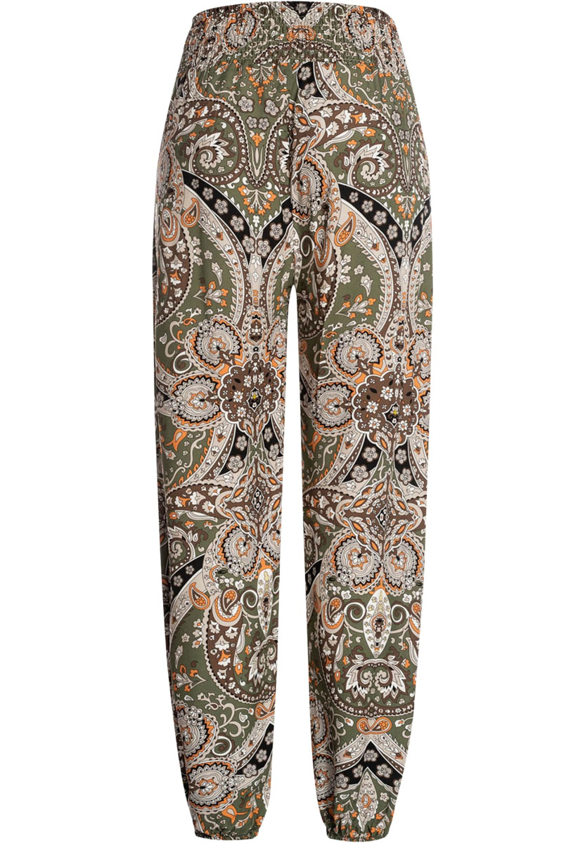 Viskose Sommerhose mit Paisley Print