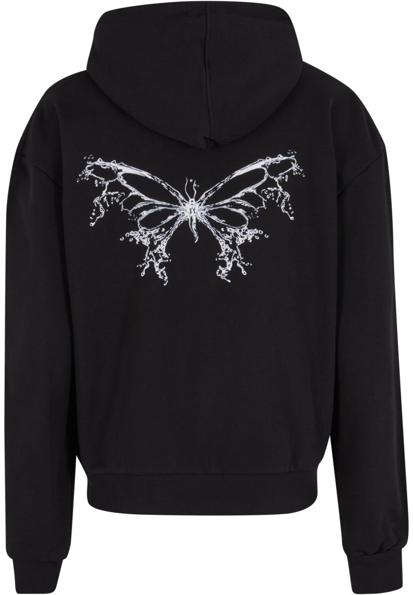 LY HEAVY ZIP  HOODIE - BUTTERFLY