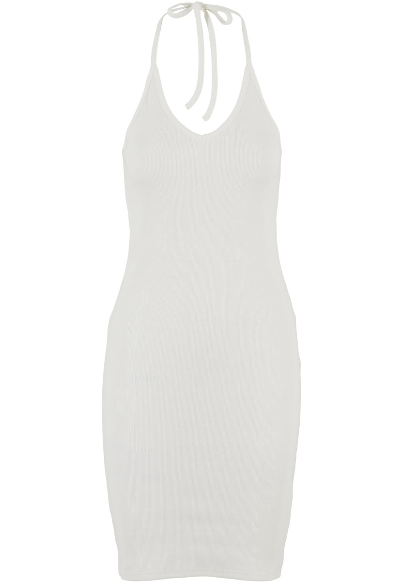 Ladies Rib Jersey Neckholder Dress