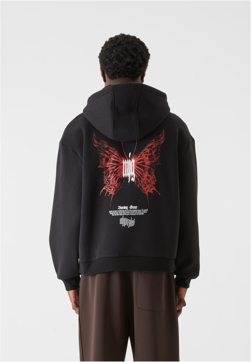 MJG Heavy Oversized Hoody - Inferno Butterfly