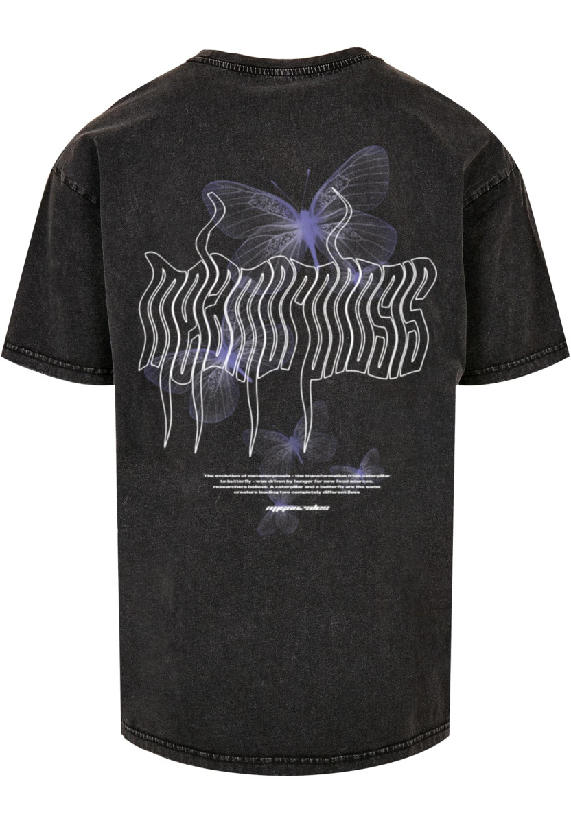 METAMORPHOSE V.4 Acid Washed Heavy Oversized Tee