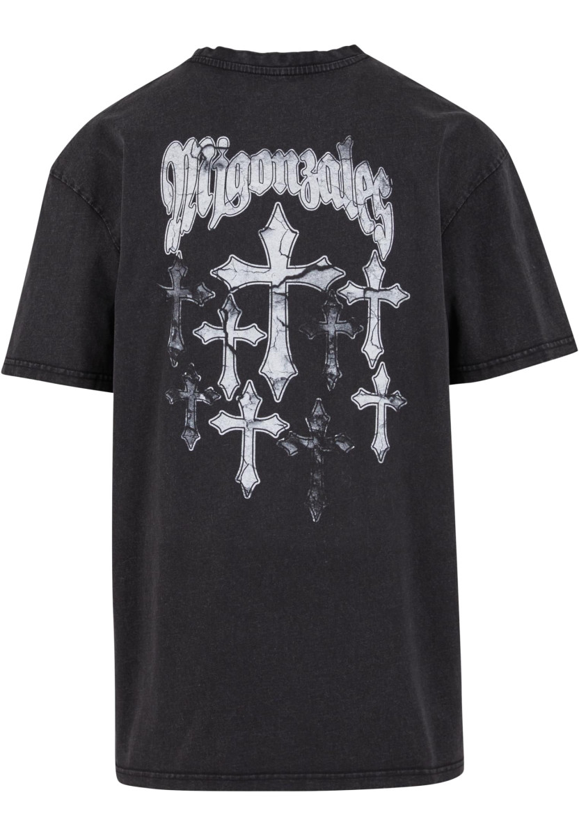 MJG Heavy Oversized Acid Washed Tee - Faded Faith