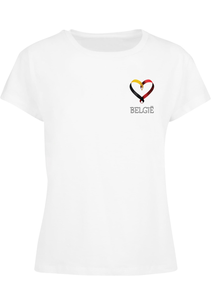 Ladies Merchcode Football - Belgium T-shirt