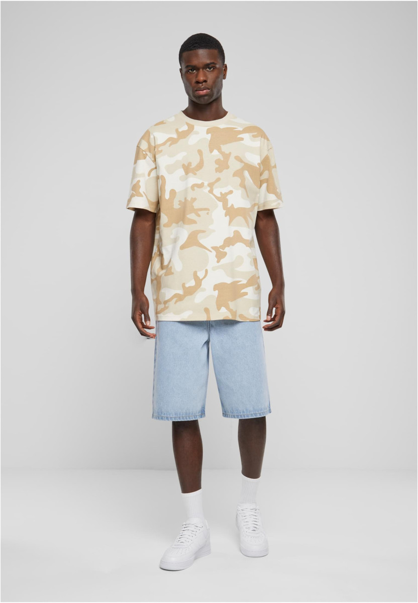 Oversized Simple Camo Tee