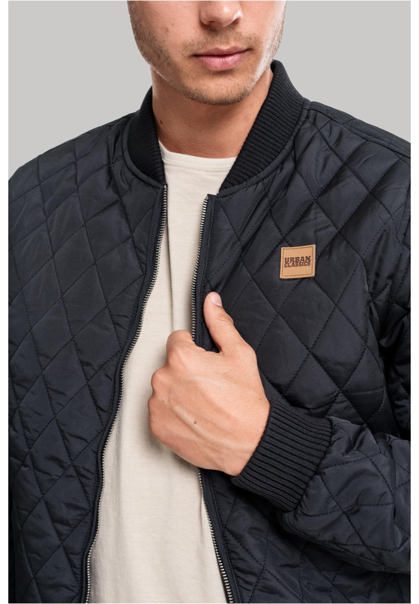 Diamond Quilt Nylon Jacket