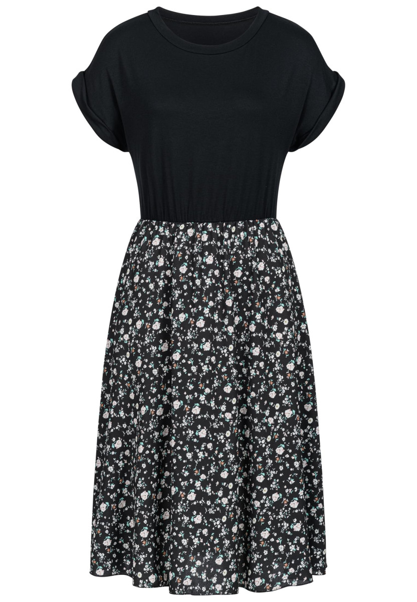 T-Shirt-Dress with flower print