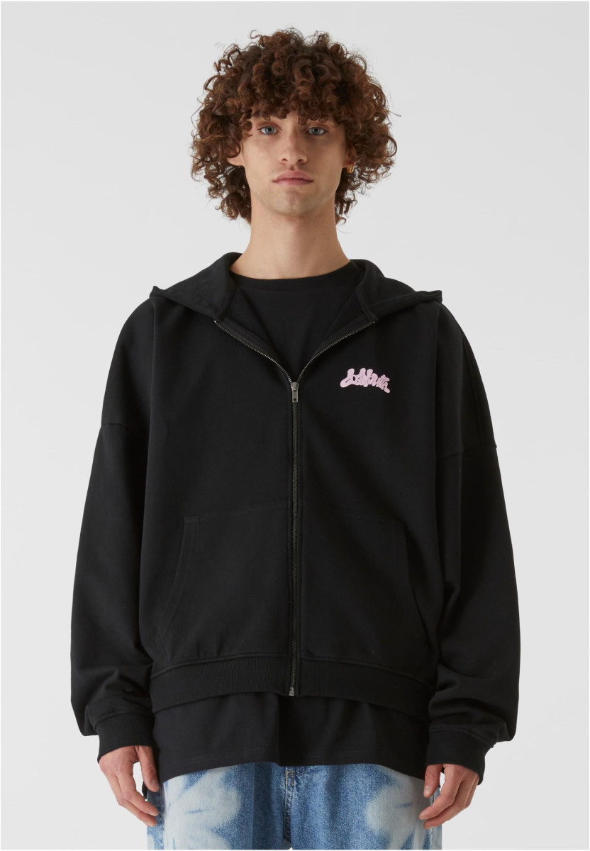 Lost Youth Zip Hoody - Flower Waves