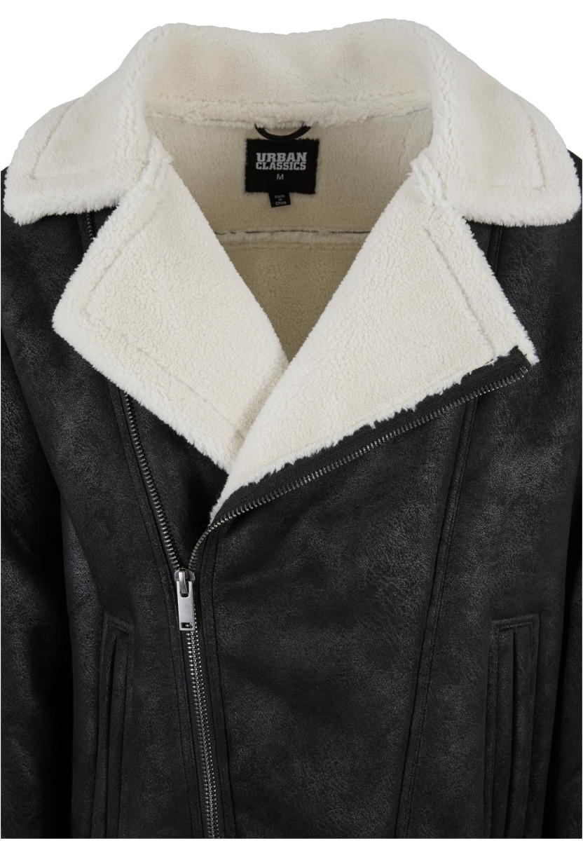 Shearling Biker Jacket