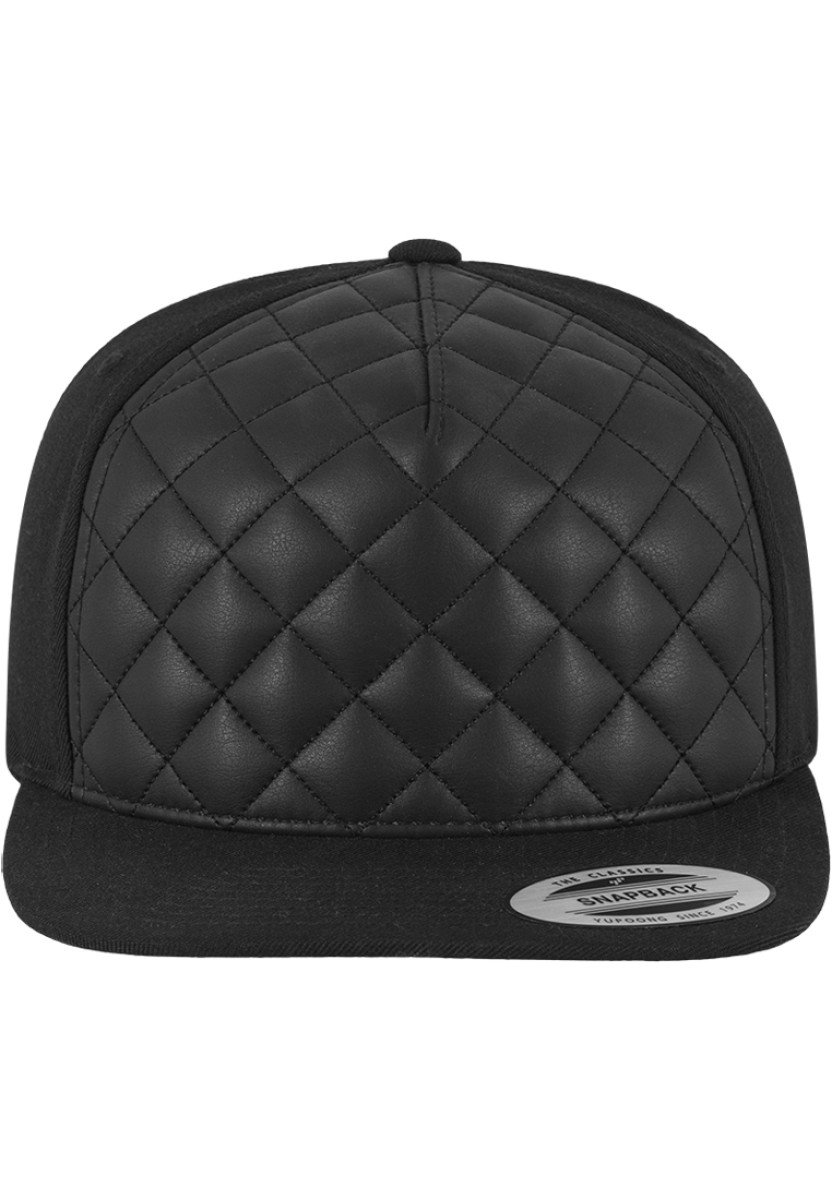 Diamond Quilted Snapback