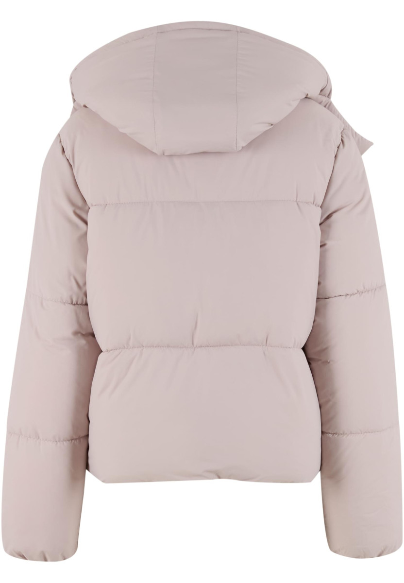 Ladies Hooded Collar Puffer Jacket