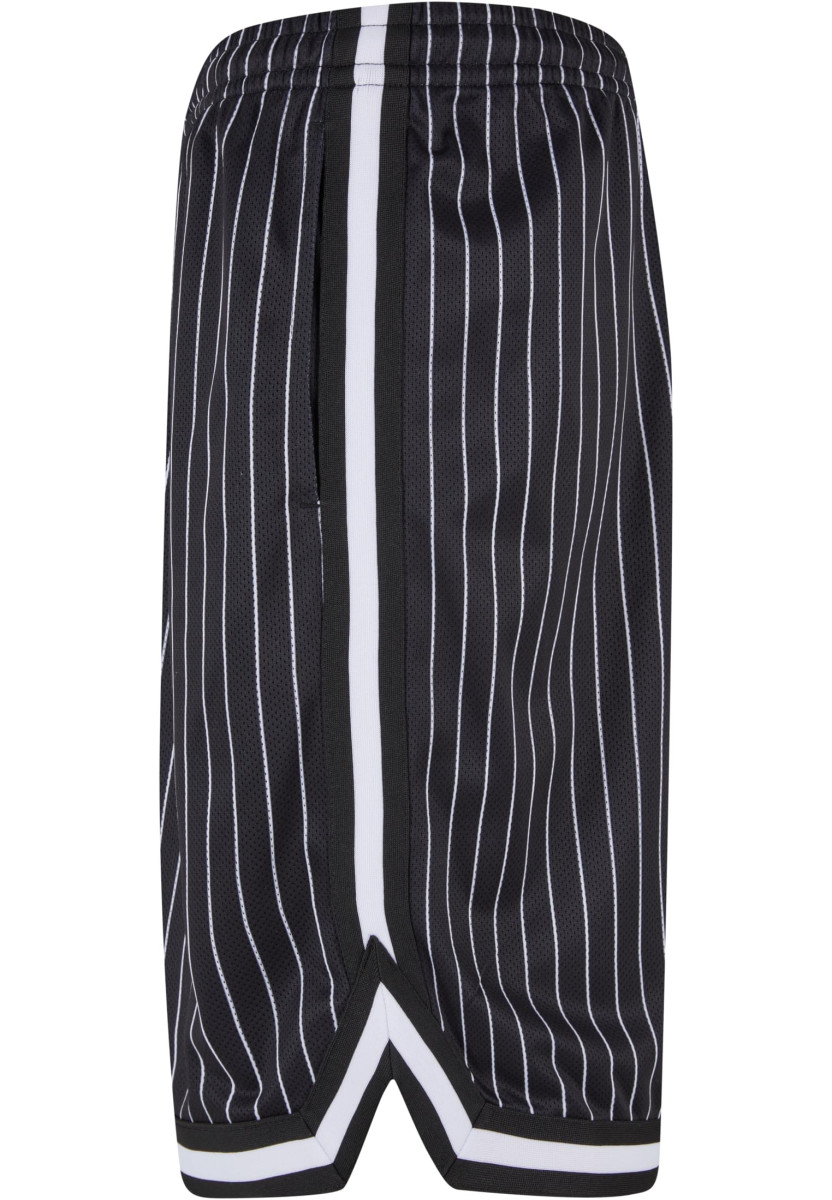 Striped Mesh Shorts