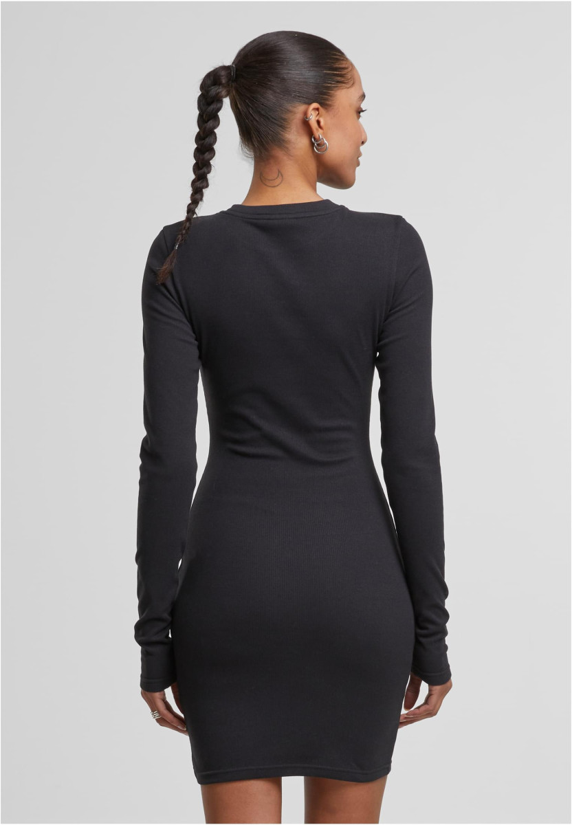 Ladies Cozy Rib Jersey Dress