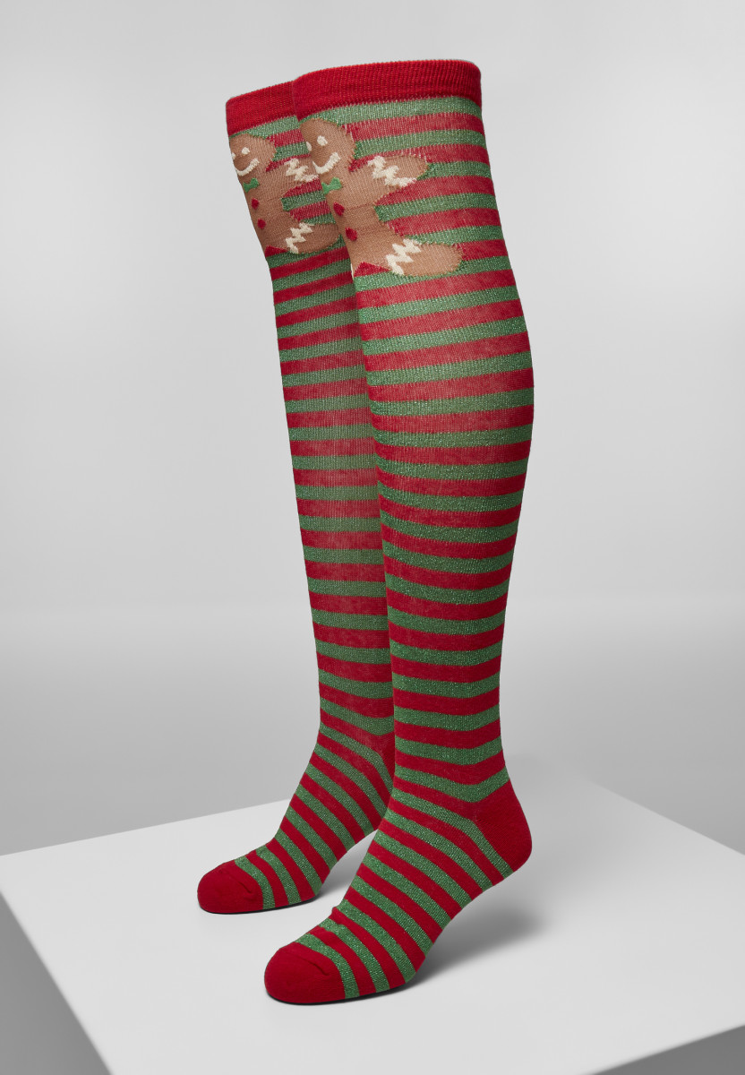 Christmas Overknees Socks