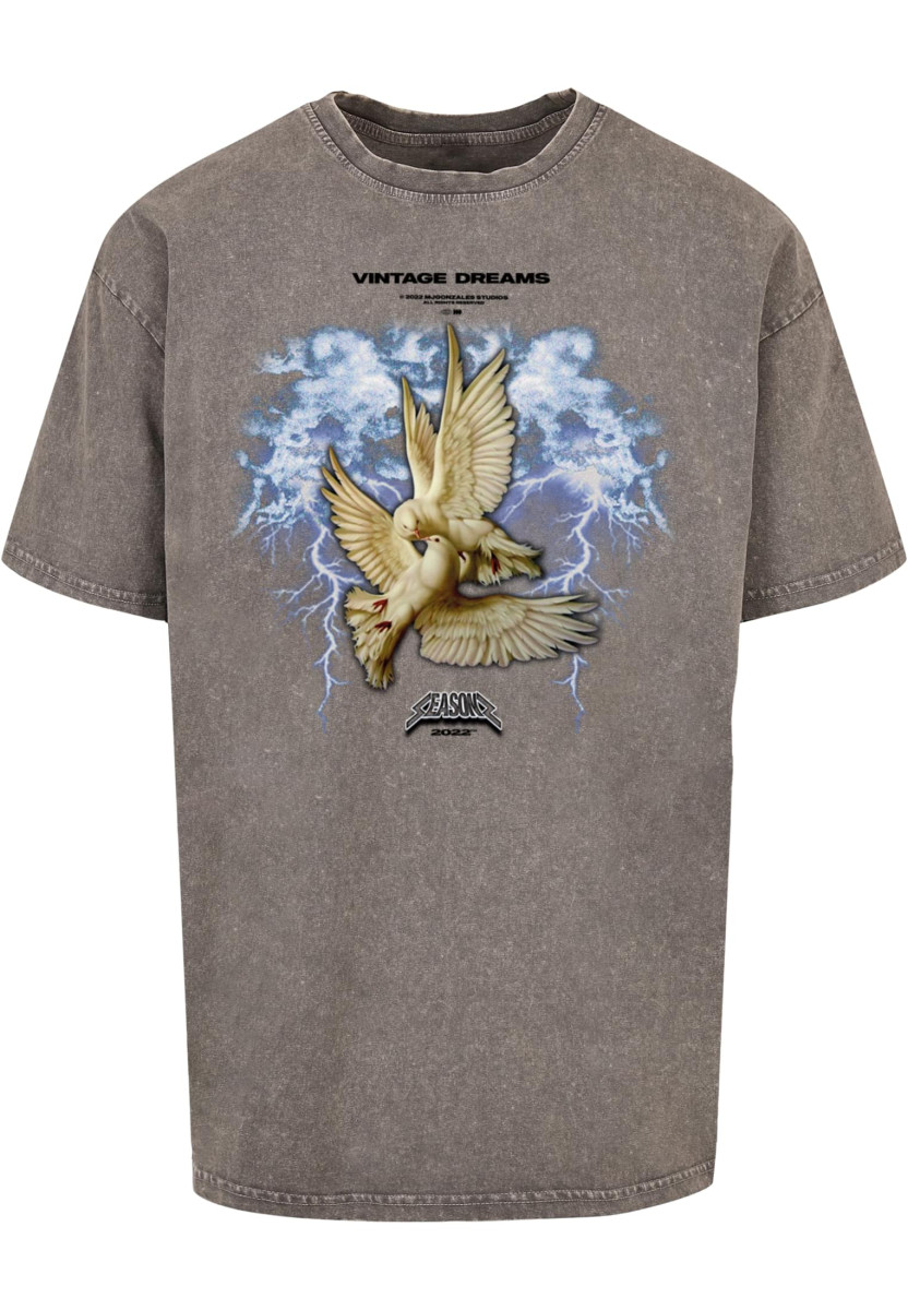 VINTAGE DREAMS x Acid Washed Heavy Oversize Tee