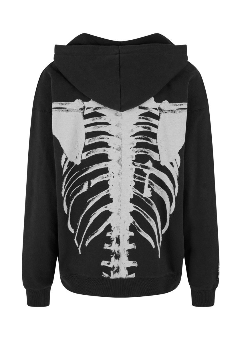 ZM243-046-1 Zoo York Skeleton Zip Hoodie