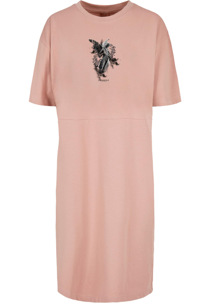 Ladies ANGEL 3.0 Organic Oversized Slit Tee Dress