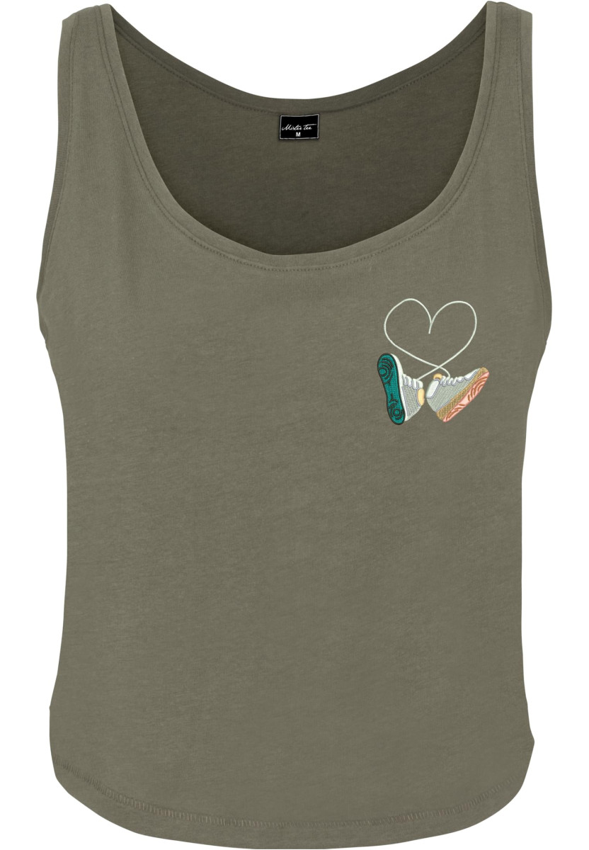 Ladies Kicks Love EMB Tank