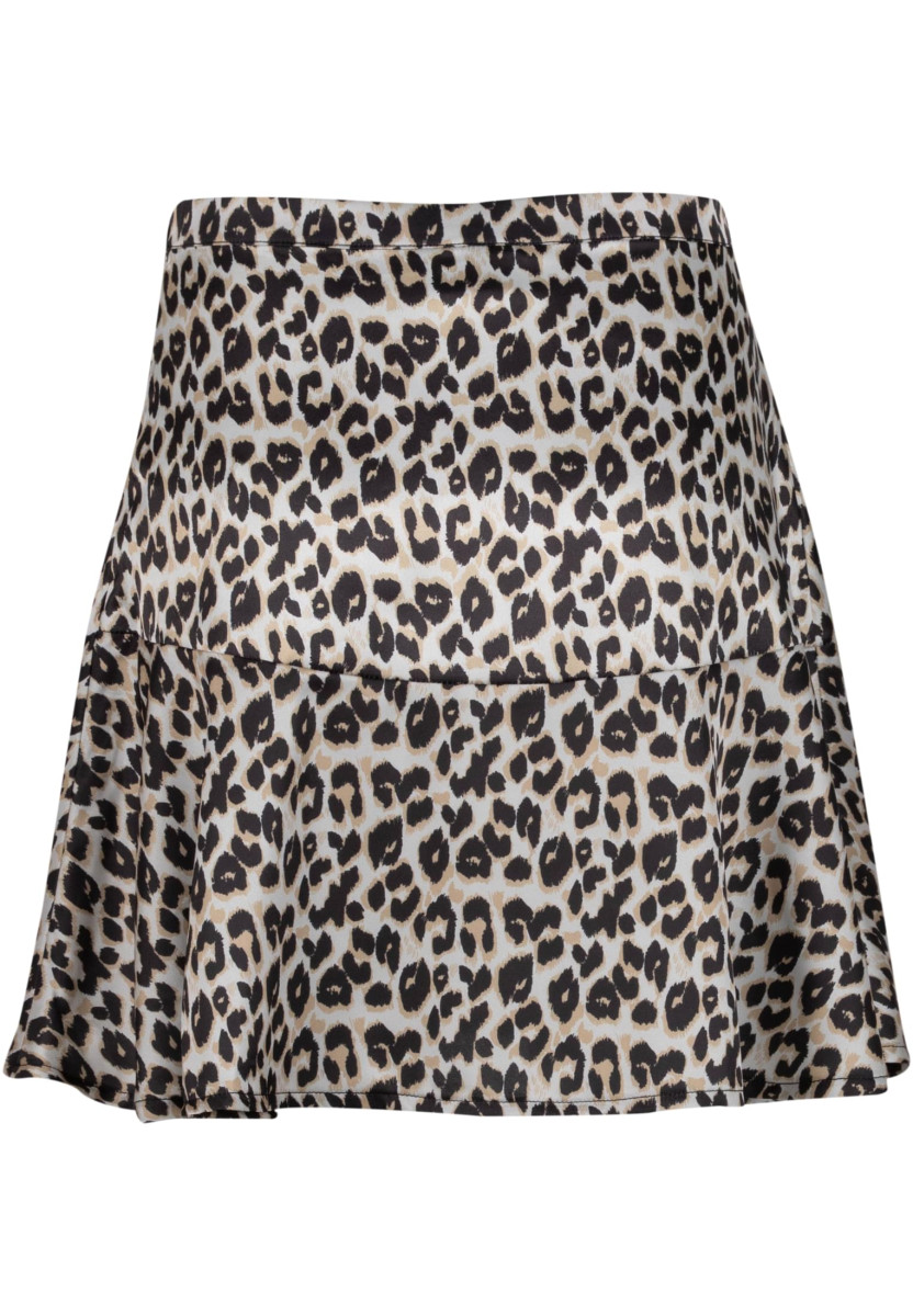 Ladies Leo Volants Mini Skirt