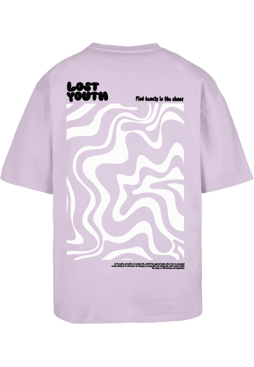 LY TEE - BEAUTIFUL CHAOS BLACK/BEIGE