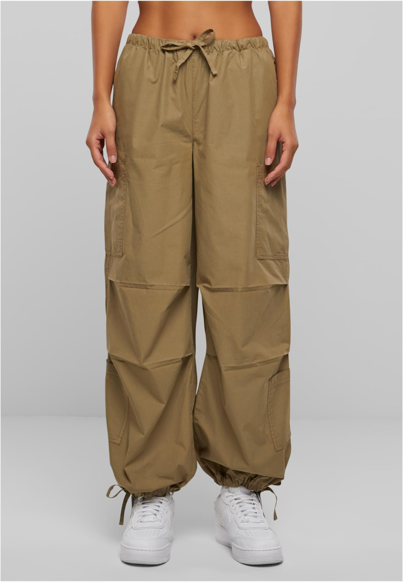 Ladies Cotton Cargo Parashute Pants