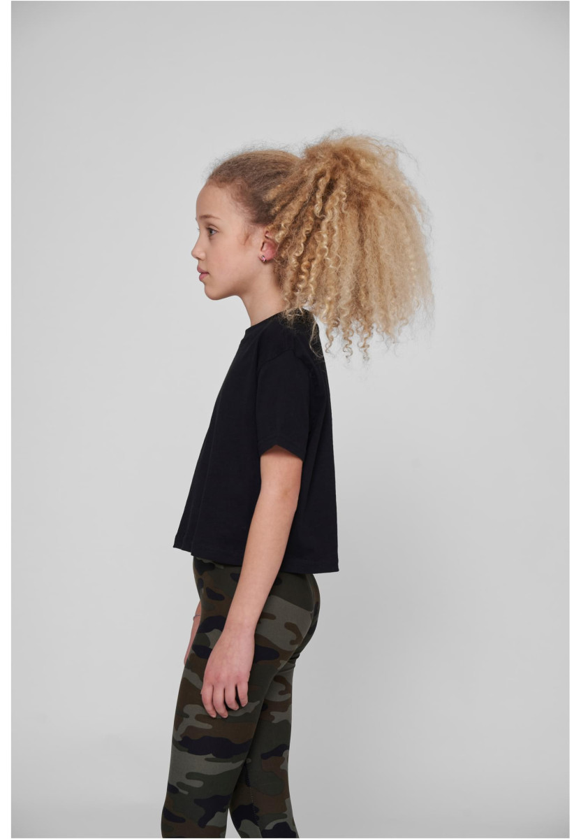 Girls Cropped Jersey Tee